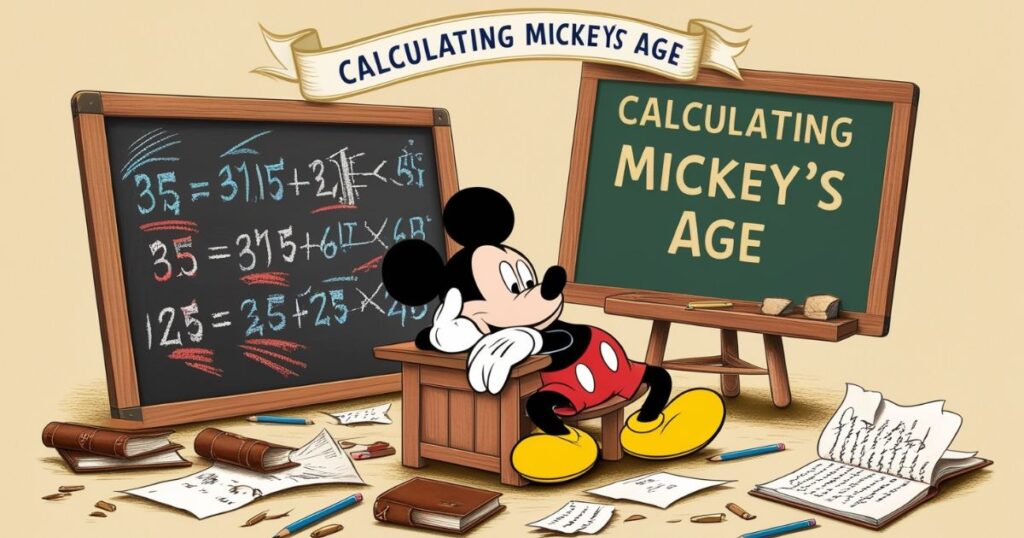 Calculating Mickey's Age: Different Perspectives