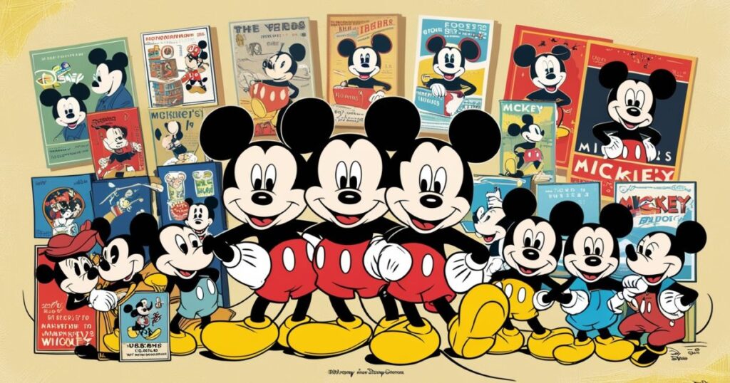 Mickey's Age in Merchandise and Marketing